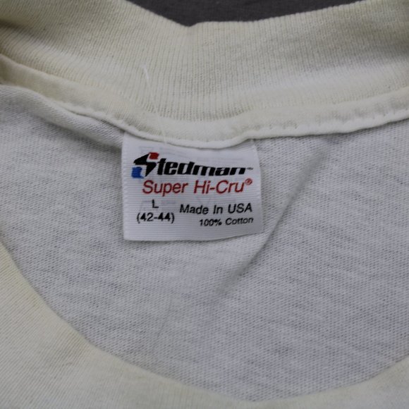 Vintage Graphic T-shirt - Raiders 1989 Mid Penn Division 2 Champions - Men's L - Picture 8 of 8